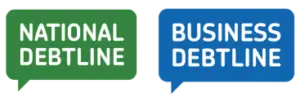 National Debitline and Business Debtline logos