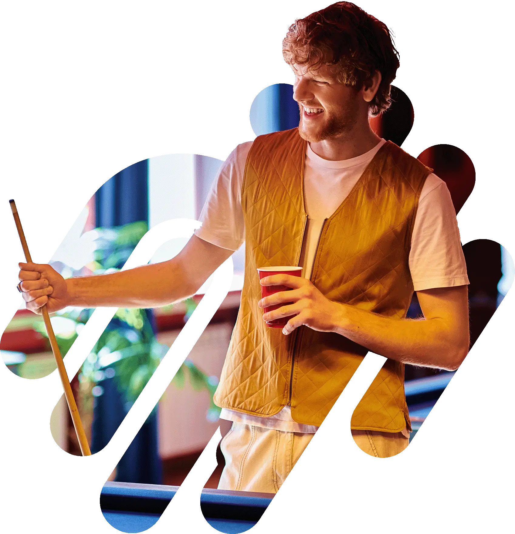 Man at Pool Table