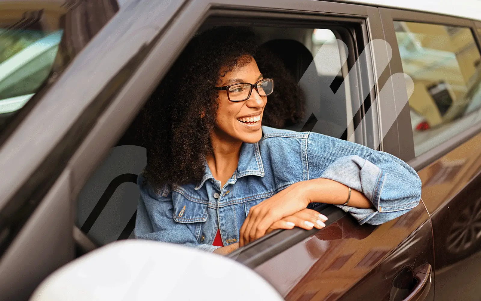 Woman Passenger Seat