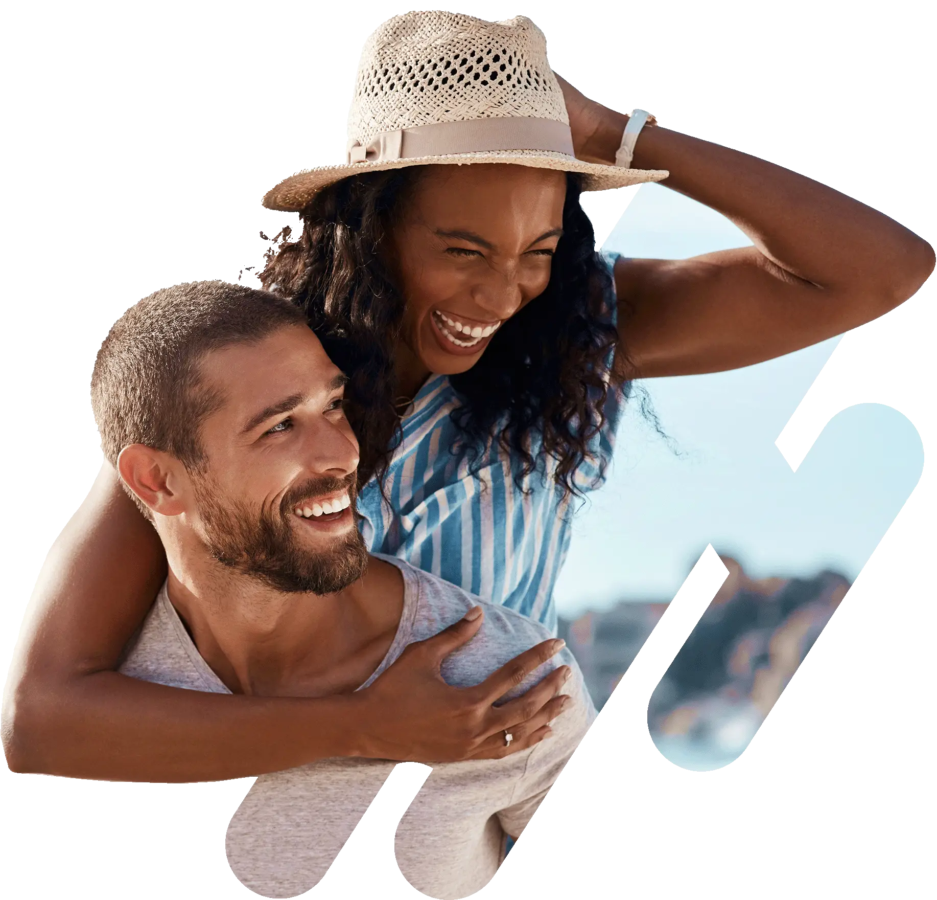 Couple at the beach