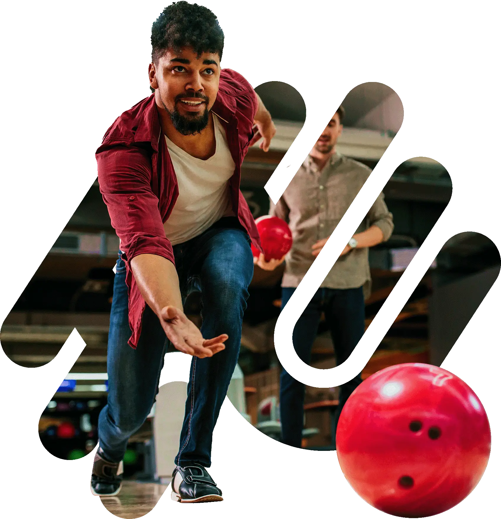 Man Bowling