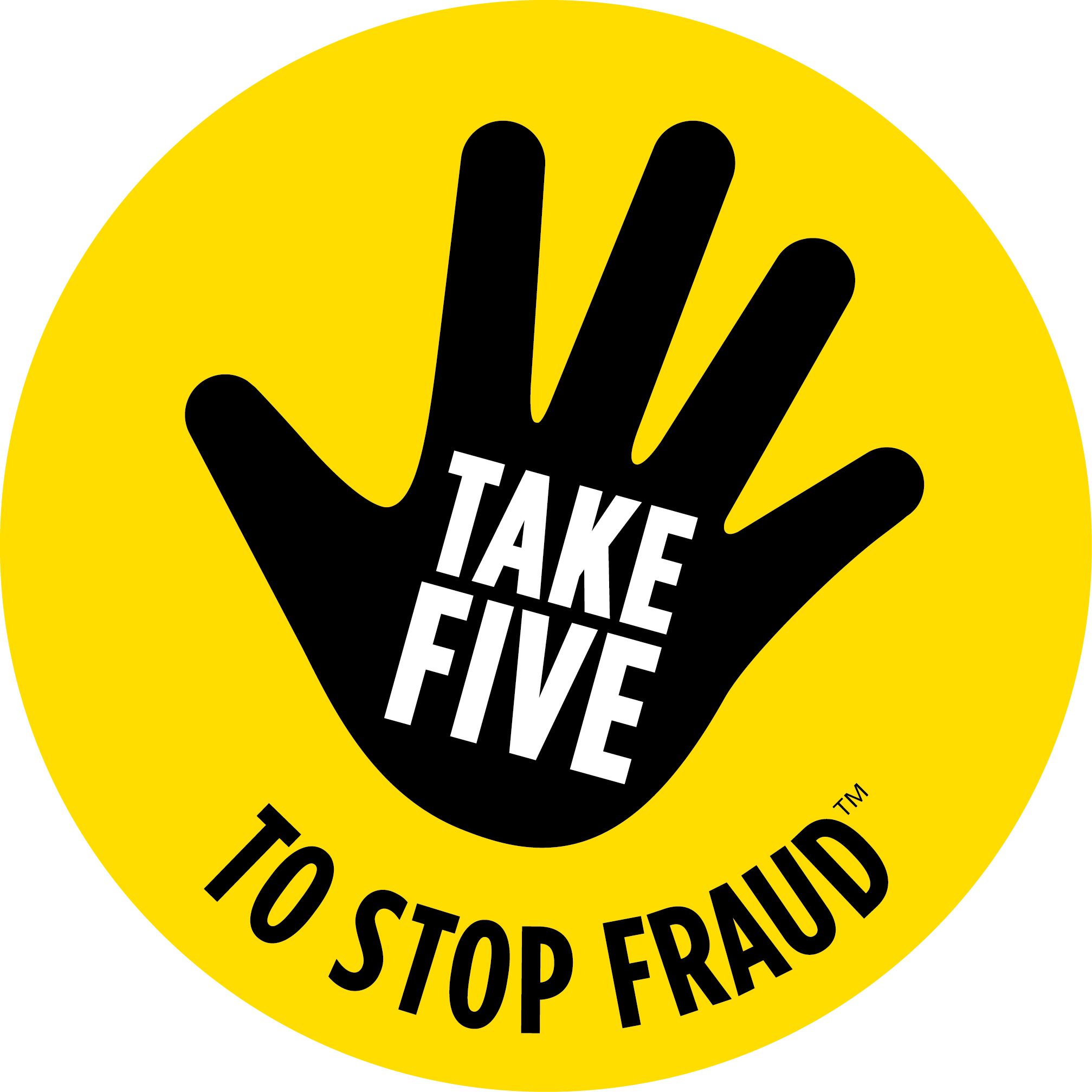 Take five to stop fraud graphic