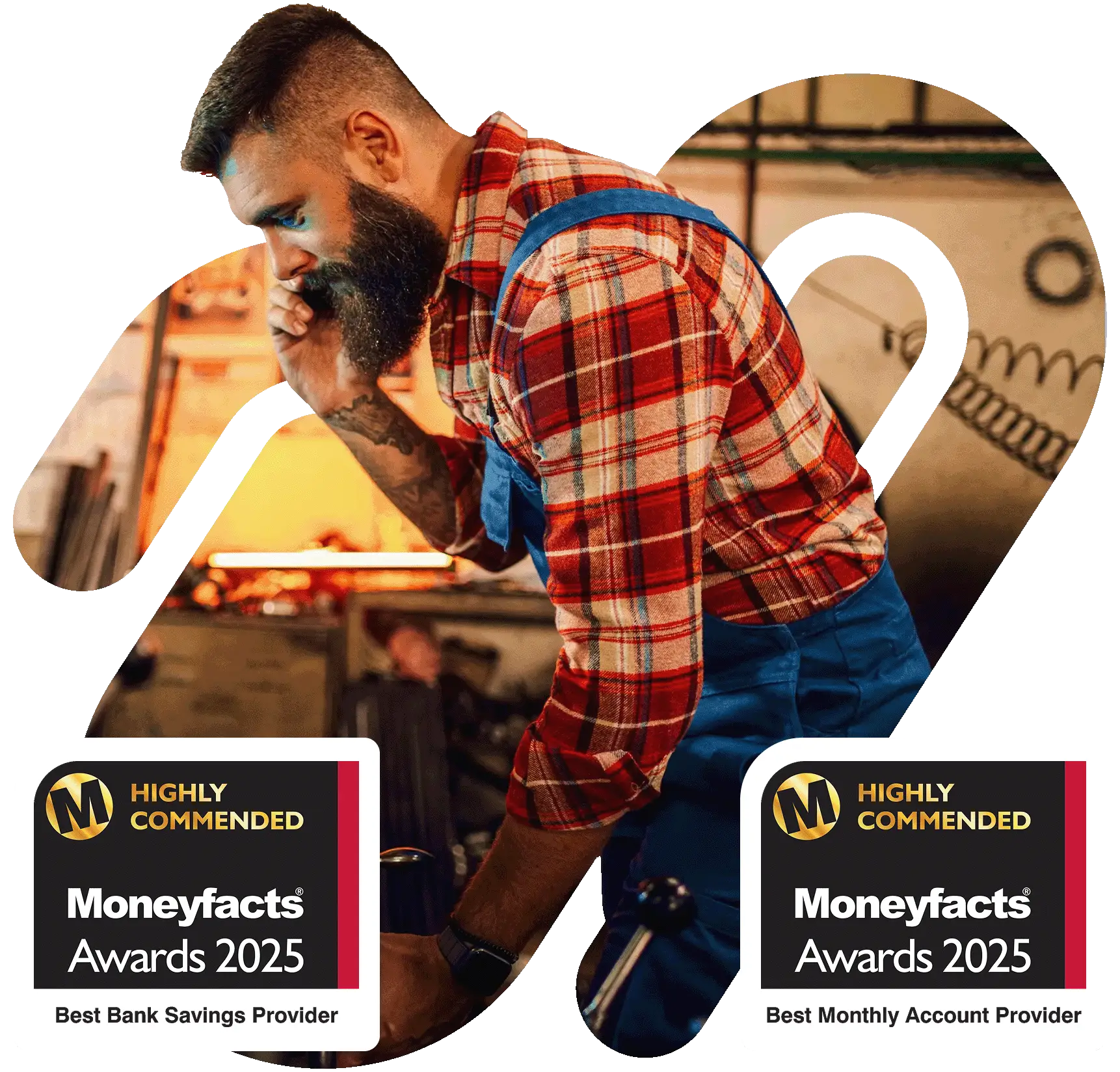 MoneyFacts Awards 2025 - Highly Commended Best Savings Account and Best Monthly Account Provider.